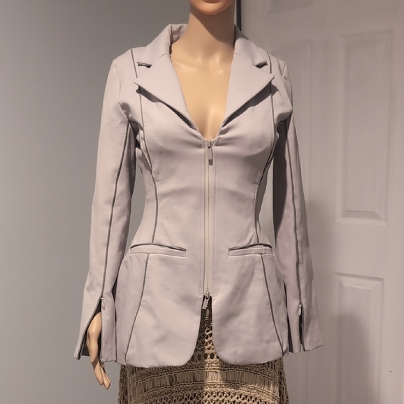 Women's Gray Blazer - Picture 2 of 9